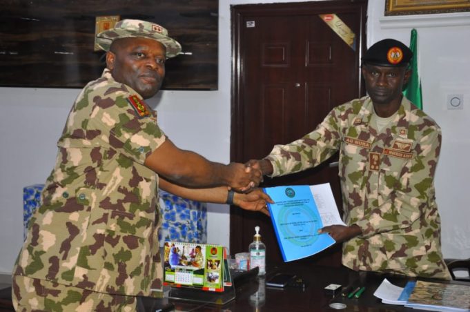 Redouble your effort to end terrorism, New Command Sector, Gen. Isoni charges troops