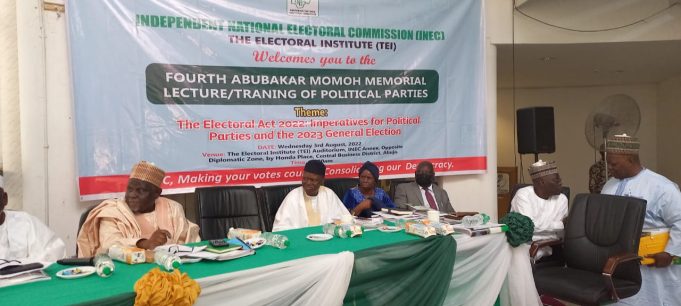2023 Elections: INEC trains political party leaders on implications of new Electoral Act