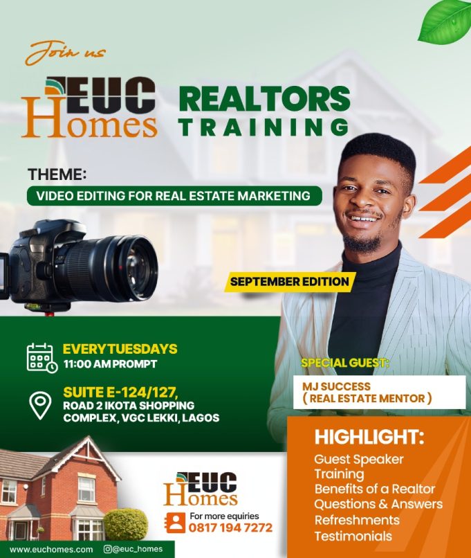 EUC Homes train citizens on real estate