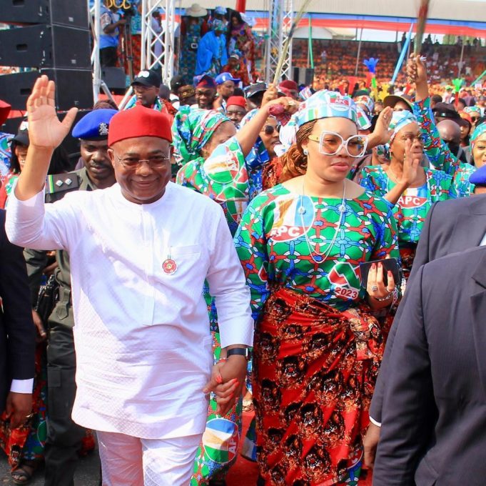 APC rally: Massive crowd as Imo stands still for Tinubu