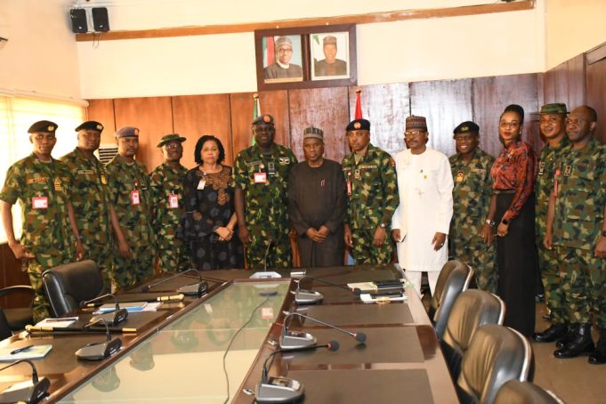 Minister Of Defence Charges New Space Administrator On Technology In Crime Fighting