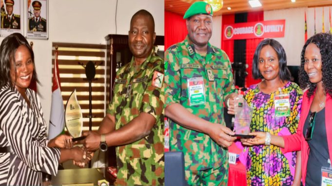 Online News Platform Presents Awards To Maj. General Christopher Musa, Maj. General Abdul Khalifah Ibrahim