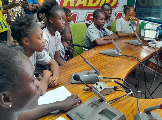 ECOWAS Radio partners social enterprise to provide support to over 300 Children in Liberia