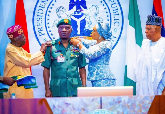 President Tinubu Decorates Service Chiefs With New Ranks