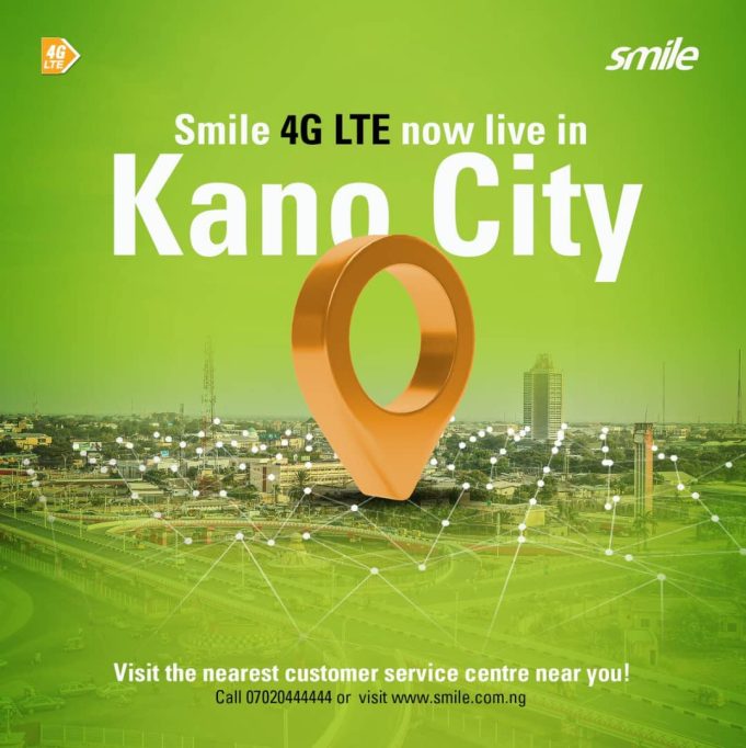 Jubilation as Smile Communications Launches SuperFast Internet Services, in Kano State.