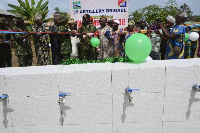 Commander 35 Artillery Brigade, Aminu, Quenches Thirst Of Alamala People