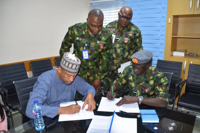 Nigerian Air Force Signs MoU For Group Accident Insurance Policy For Its Personnel