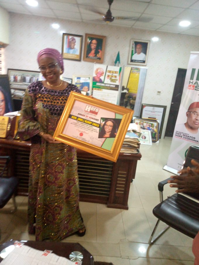 Rubby Emele bags Best Commissioner Award