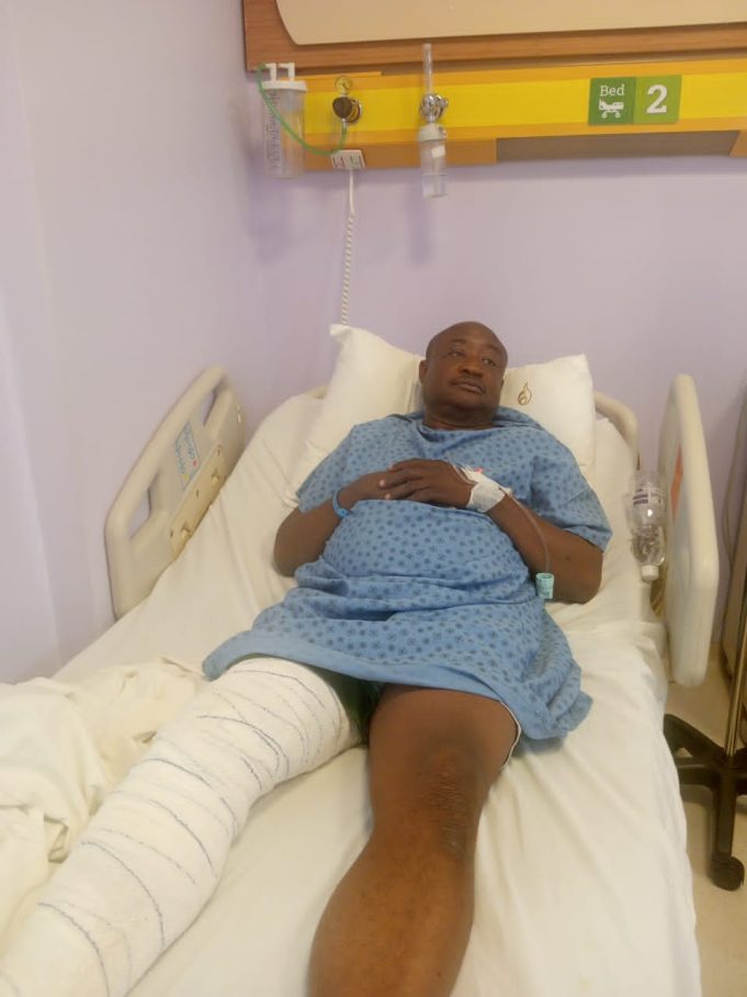 Tijani Babangida Recuperating Well In Abuja Hospital, Thanks Uba Sani, Others