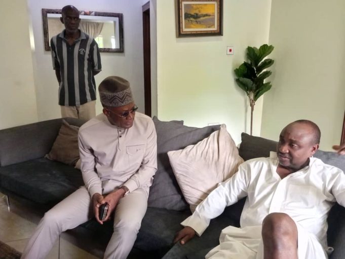 Finally, Minister Visits Tijani Babangida, Says FG Will Not Abandon Him