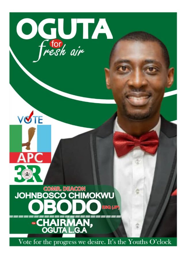 Oguta Chairmanship: Obodo Is Our Best bet says Oguta Youths