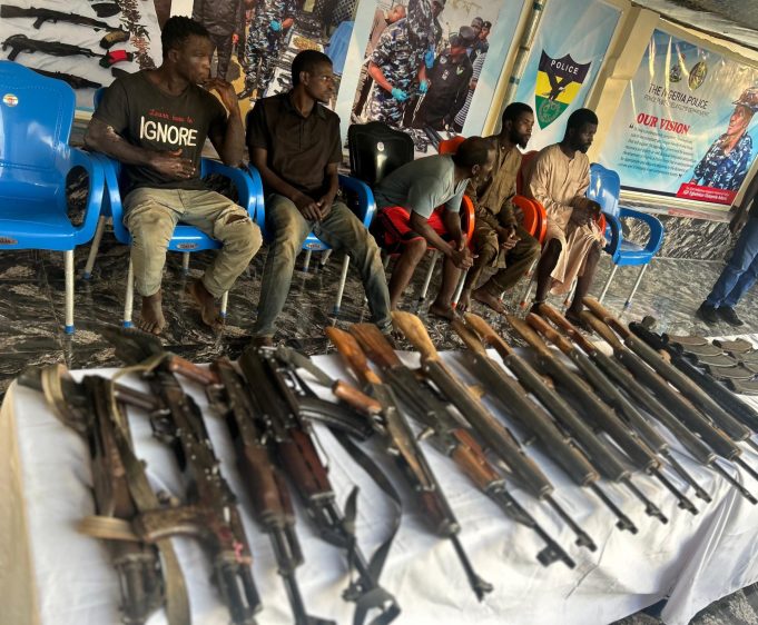 Police Nab Trans-Border Gunrunner, Seize 17 Rifles, Revolver, Ammunition