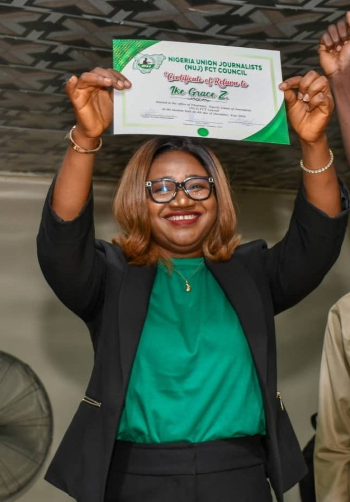 First Female NUJ FCT Chairman: Rep. Bamidele Salam Congratulates Comrade Grace Ike On Election