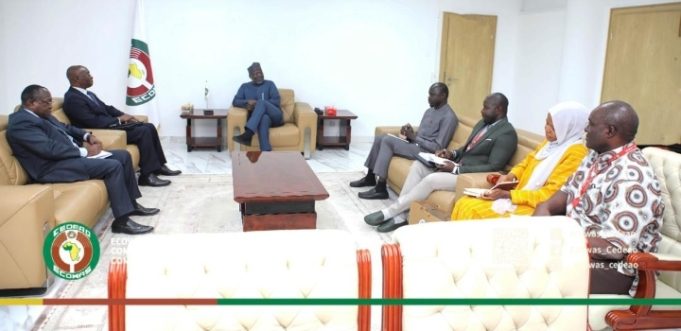 AAMPB Delegation Meets ECOWAS Commission President to Foster Strategic Partnership