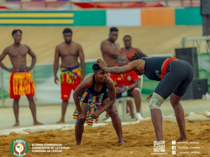 ECOWAS Breaks Barriers With Historic Gender-Inclusive Wrestling Tournament