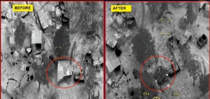 NAF’s Night Strike Wipes Out Boko Haram Command Base in Mandara Mountains