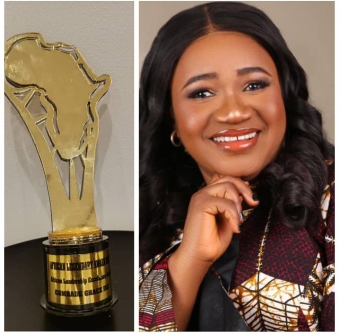 NUJ FCT Chair Grace Ike Bags Prestigious African Leadership Excellence Award