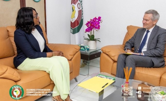 EU Ambassador Pays Courtesy Visit To ECOWAS Commission Vice President