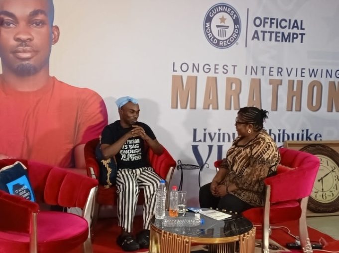 Nigerian Journalist Livinus Chibuike Sets New Interviewing Marathon Record
