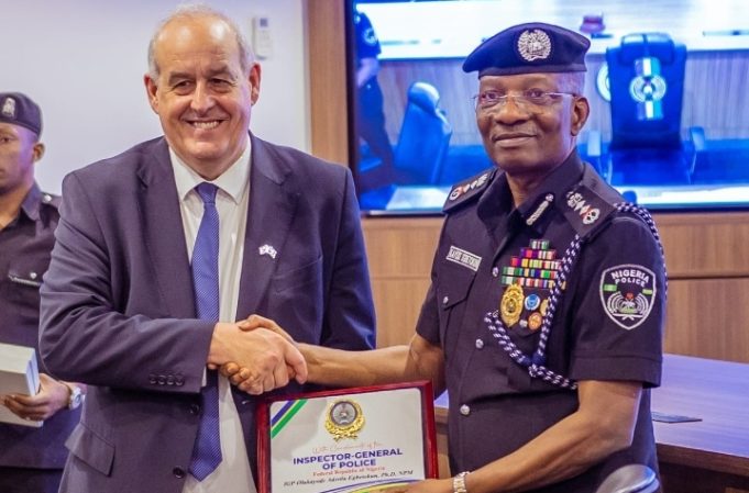 IGP Reaffirms Commitment To Global Synergy In Crime Fighting, Hosts UK Home Office Minister
