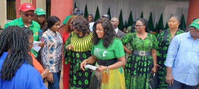 Anambra First Lady Inaugurates Healthy Living Ambassadors In Schools