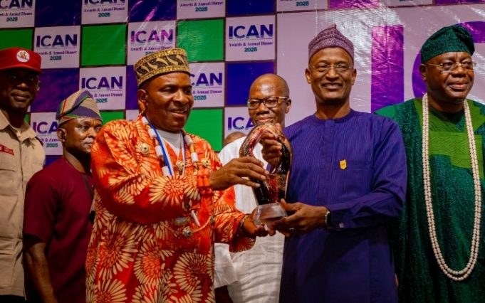 ICAN Honours FRSC Corps Marshal With Diamond Merit Award For Transformational Leadership