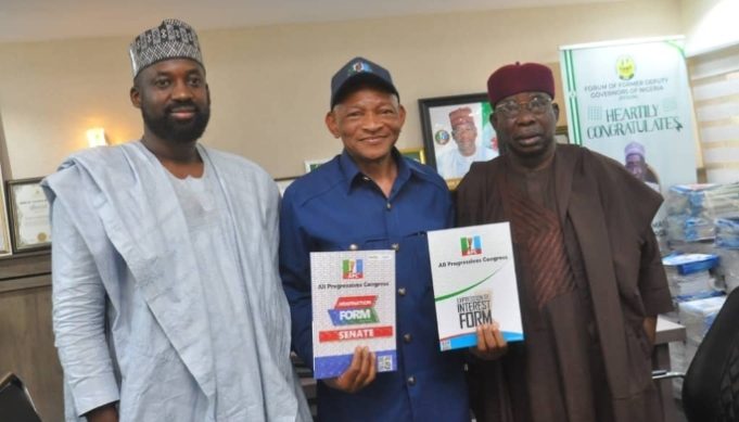 Dr. Obinna Uzoh Picks Nomination Form for Anambra South Senatorial Bye-Election