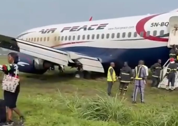 Air Peace Plane Skids Off Runway In Port Harcourt, No Injuries Reported