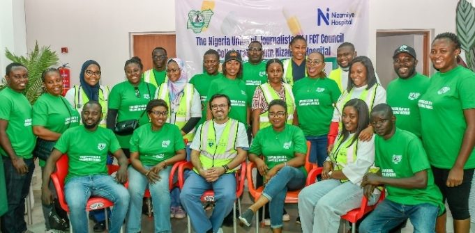 Over 250 Abuja Journalists Benefit As NUJ FCT, Nizamiye Hospital Hold Second Free Medical Outreach To Mark Press Week 2025