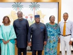 ECOWAS Commission President Meets New Chair, President Maada Bio, In Freetown