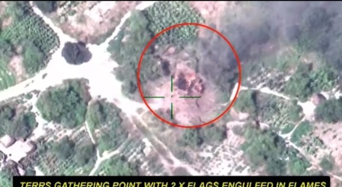 NAF Air Strikes Decimate Terrorist Enclave In Borno