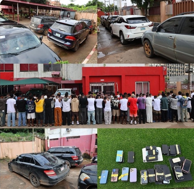 EFCC Nabs 92 Suspected Internet Fraudsters In Benin City