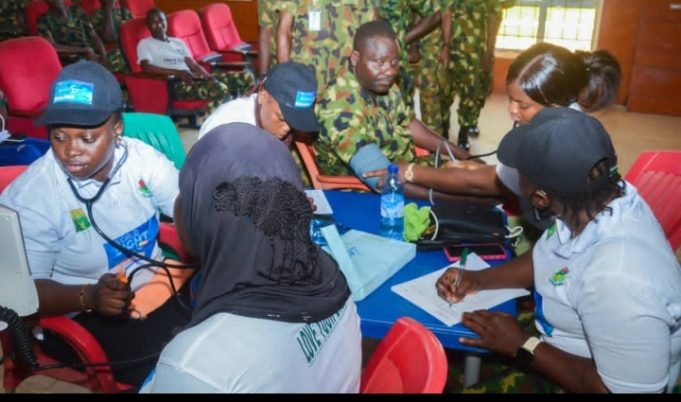 Nigerian Army 8 Division Offers Free Eye Care To Mark World Sight Day 2025