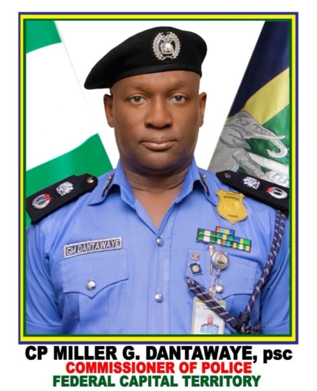 CP Dantawaye Miller Assumes Office As 34th FCT Commissioner Of Police, Vows to Strengthen Community Safety