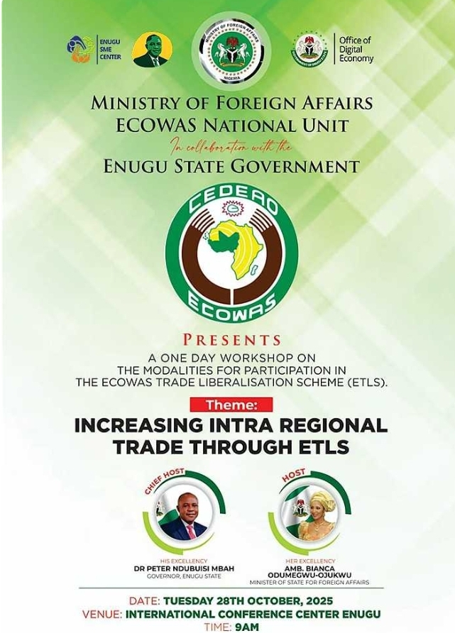 South-East Set For ECOWAS Trade Liberalisation Summit To Boost Regional Commerce