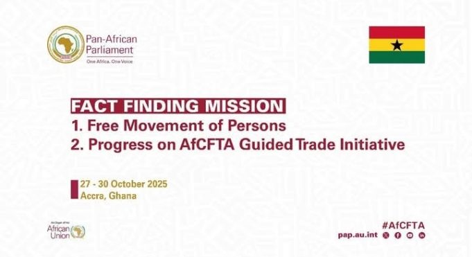 PAP To Assess Ghana’s Implementation Of AfCFTA and Free Movement Protocol