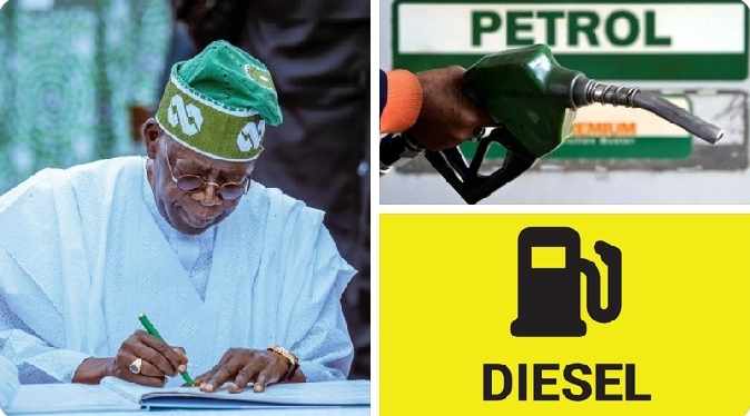 President Tinubu Approves 15% Import Duty On Petrol, Diesel