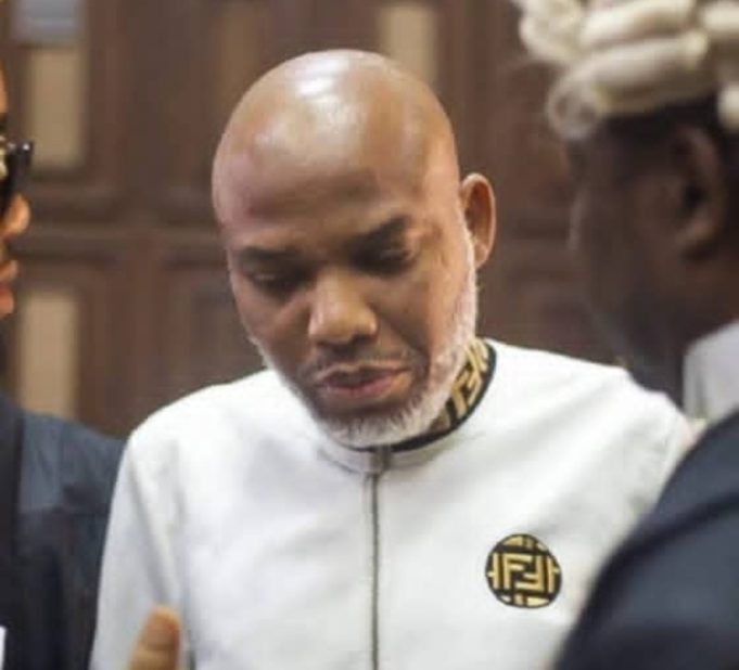 High Tension In Court As Judge Orders Nnamdi Kanu Out During Judgment Delivery