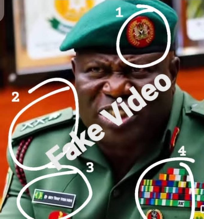 Defence Headquarters Debunks Fake Video Allegedly Attributed To CDS Oluyede