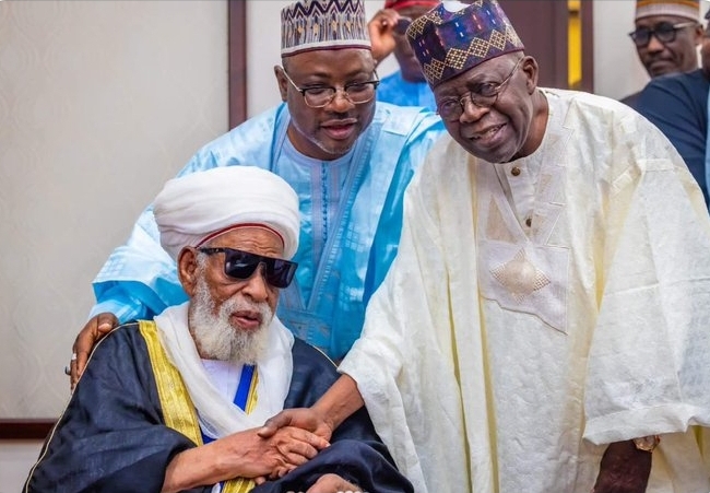 Tinubu Mourns Sheikh Dahiru Bauchi, Says Nigeria Has Lost A Moral Compass