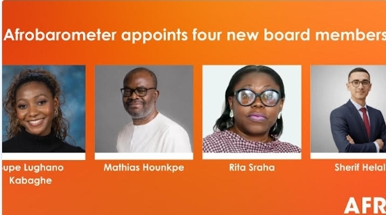 Afrobarometer Appoints Four Professionals To Its Board