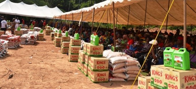 A Christmas Of Compassion: How Emperor Chris Baywood Ibe Turned Grief Into Hope For 1,050 Awgu Families