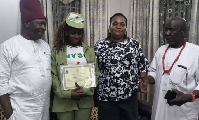 From ‘No’ To New Beginnings: Tears Of Joy As Senator Umeh’s Scholar Returns To Say Thank You