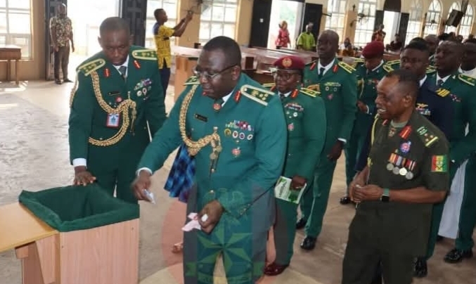 AFCRD 2026: 4 Brigade Honours Fallen Heroes With Interdenominational Church Service In Benin