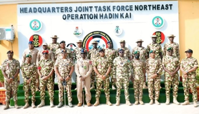 NAF Steps Up Airpower Drive As AWDC Commandant Assesses Operations In North East