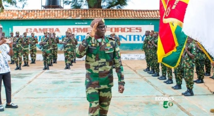 New Commander, Renewed Resolve: Aliou Tine Takes The Helm Of ECOMIG In The Gambia