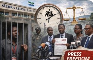 One-Year Ban: APPN Warns ‘Justice Delayed’ As Sierra Leone Parliament Keeps Journalist In Limbo