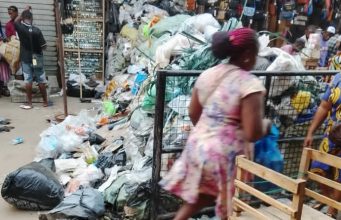CLO Cries Out To Soludo As Rotting Waste Turns Onitsha’s Bright Street Into Health Time Bomb