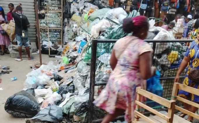 CLO Cries Out To Soludo As Rotting Waste Turns Onitsha’s Bright Street Into Health Time Bomb