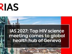 Ending HIV Tops On The Agenda As IAS Heads To Geneva With Game-Changing Tools In 2027